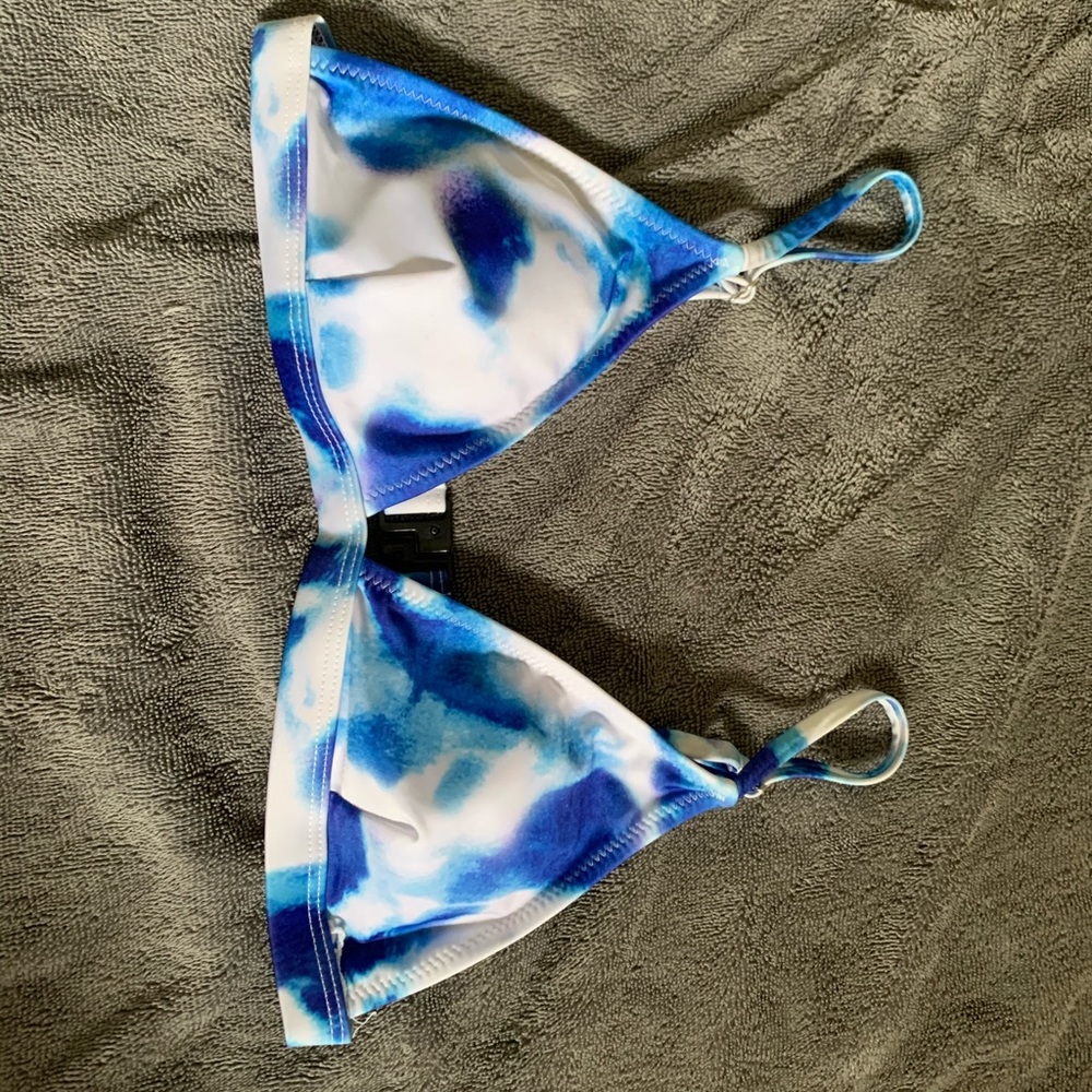 Shein Tiedye Bathing Suit Top